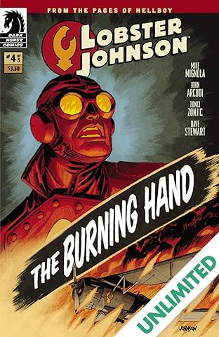 Lobster Johnson: The Burning Hand #4